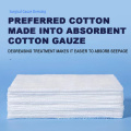 cotton medical gauze swabs 4"non sterile gauze pad